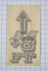 10239382 Decal, 8 Ft. Tower | JLG